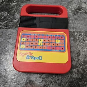 Speak & Spell Vintage Kahootz Classic Game Learning Tested Works
